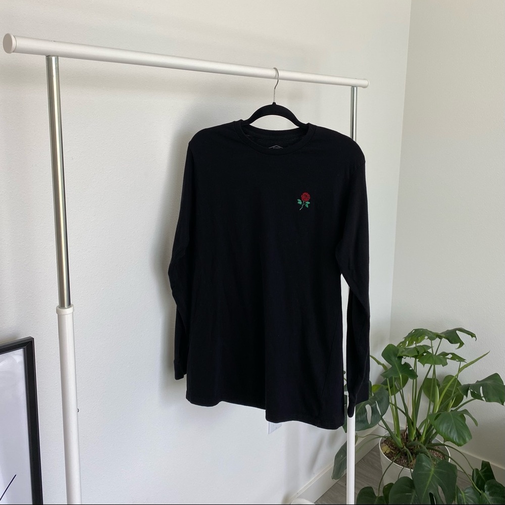 🖤 Eighty Eight Long Sleeve Shirt W Embroidery